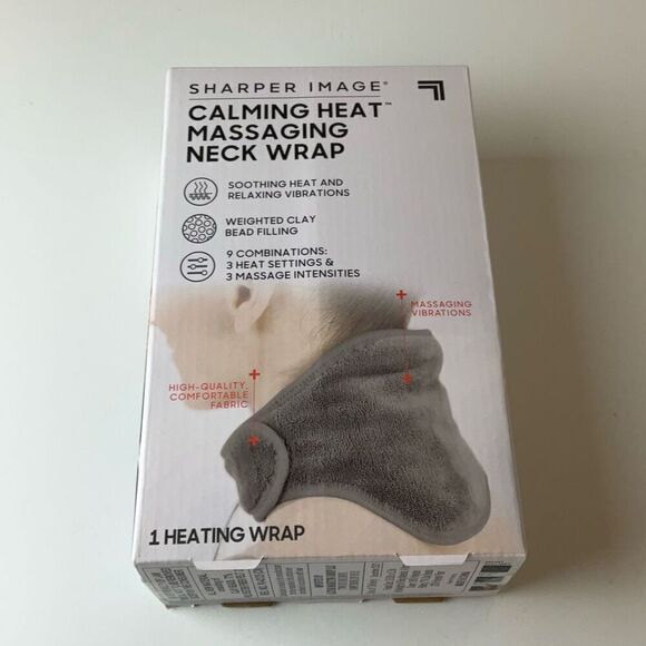 Sharper Image Calming Heat Neck Wrap, NIB - Picture 8 of 10